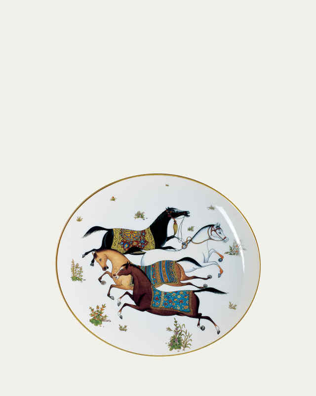 Cheval D'Orient Dessert Plate
